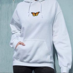 Brandy Melville Butterfly Hoodie
